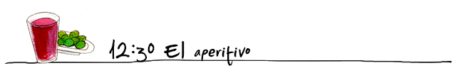 12:30 - El aperitivo