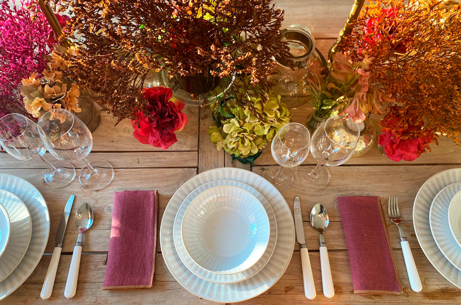 Cómo poner mesas bonitas