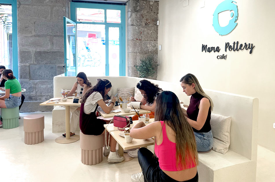 Mama Pottery Cafe Madrid