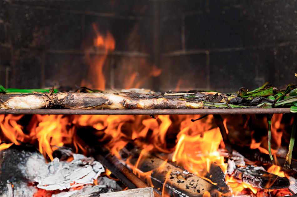 Calçotada en la sierra de Madrid