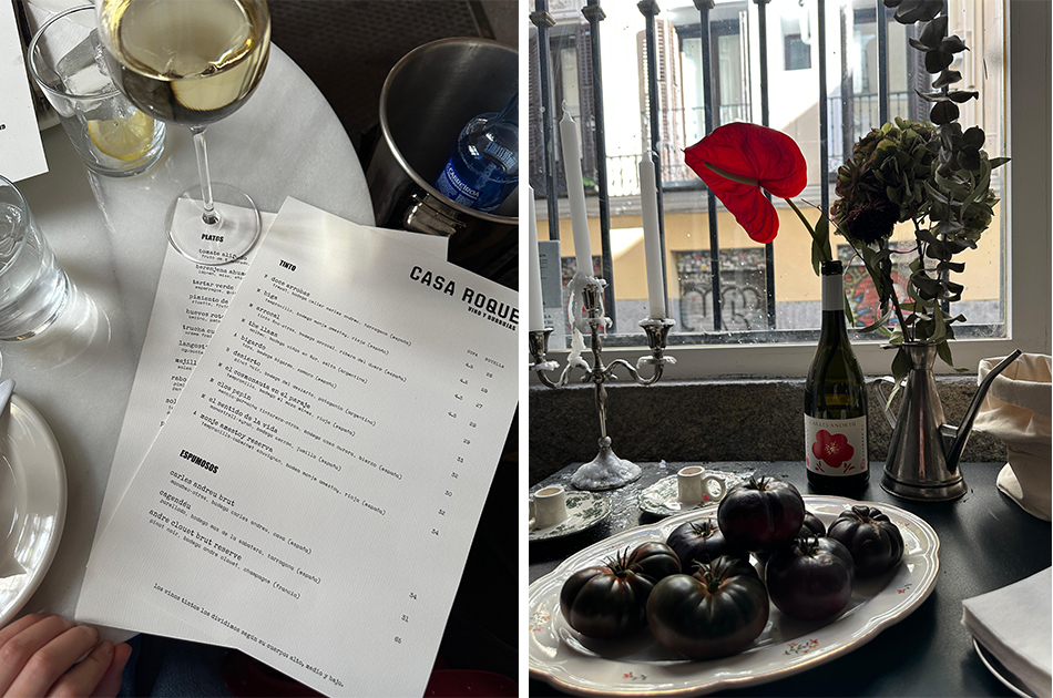 Casa Roque mesas Casa Roque mesas