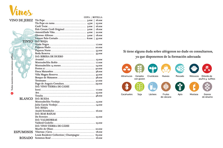 Bar de tapas Don Benito de San Roque Madrid carta Bar de tapas Don Benito de San Roque Madrid carta