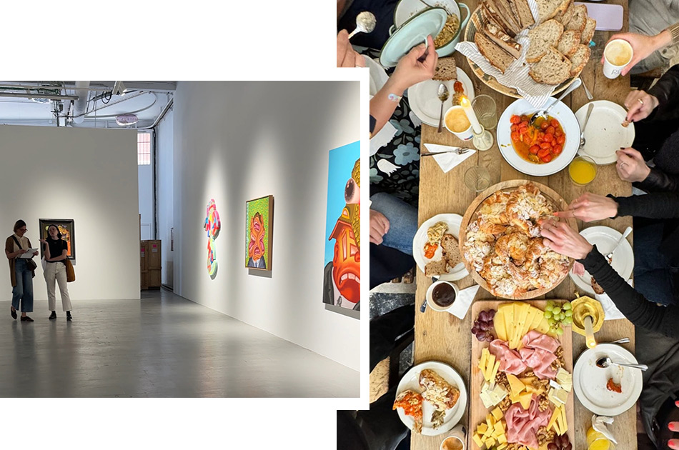 Un brunch con mucho arte en Dopa Café Un brunch con mucho arte en Dopa Café