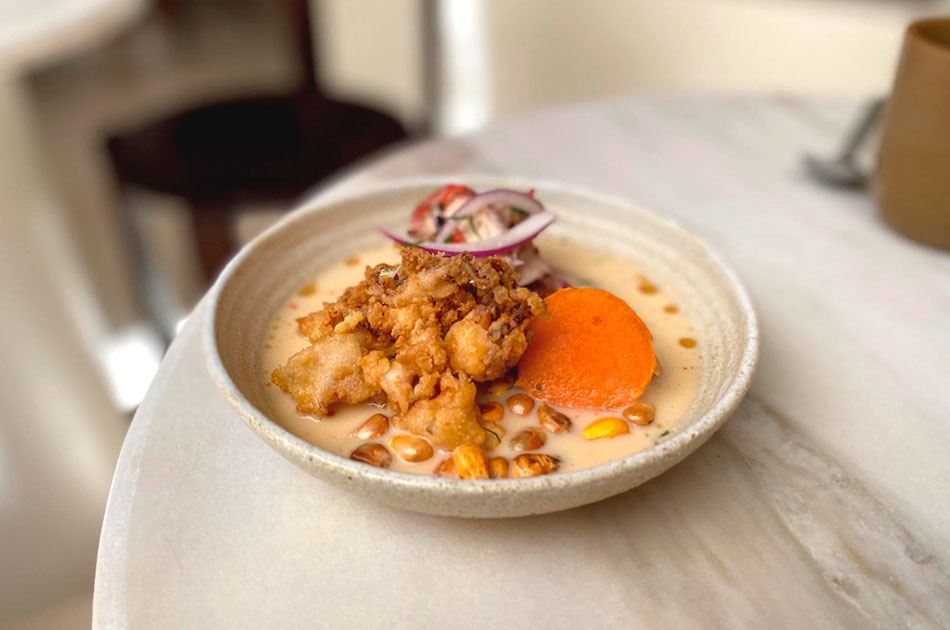 Llama Inn restaurante plato