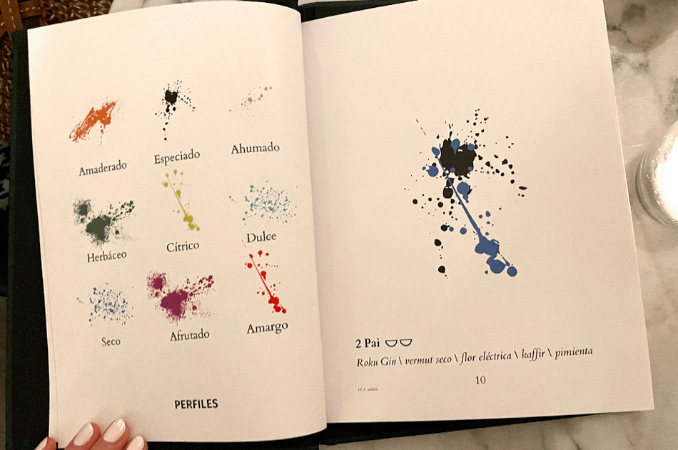 Carta Momus coctelería Carta Momus coctelería