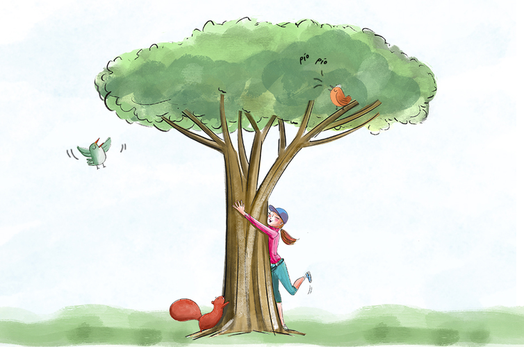 Baños de bosque en Madrid