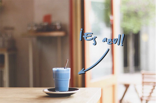 Blue Latte Religion Coffee