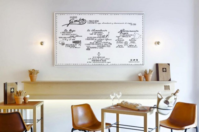 Bocadillo Jamón y Champán