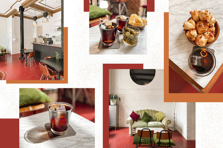 Cemento bar de vermut en Madrid