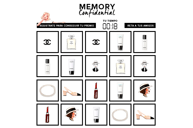 ¡Juega Memory Confidential! ¡Juega Memory Confidential!