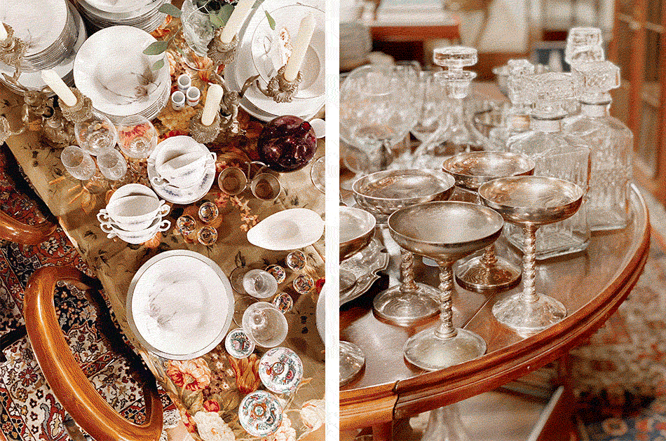 Mercadillo de muebles antiguos, menaje y arte en Madrid