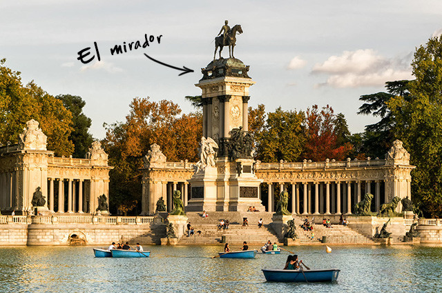 El mirador secreto del Retiro