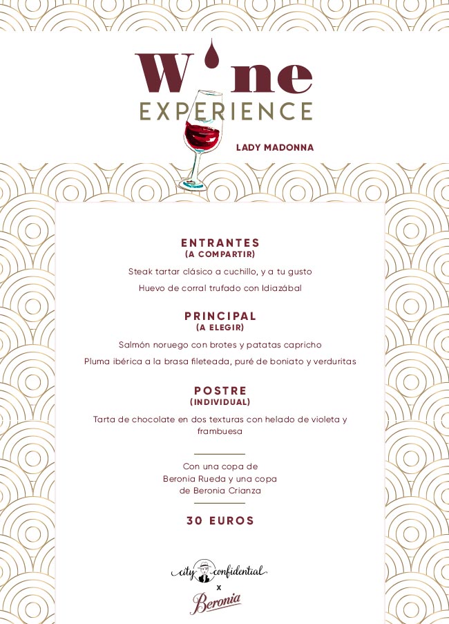 Wine Experience en Lady Madonna Wine Experience en Lady Madonna