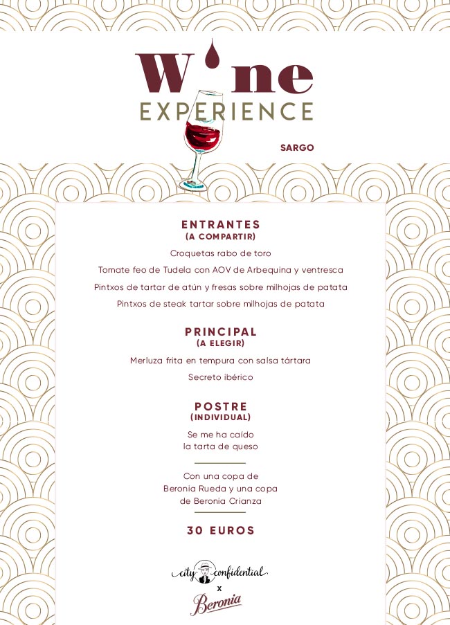 Wine Experience en Sargo Wine Experience en Sargo