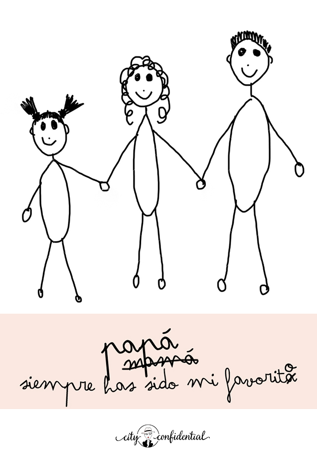 Tarjeta de Día del Padre para padres geniales Tarjeta de Día del Padre para padres geniales